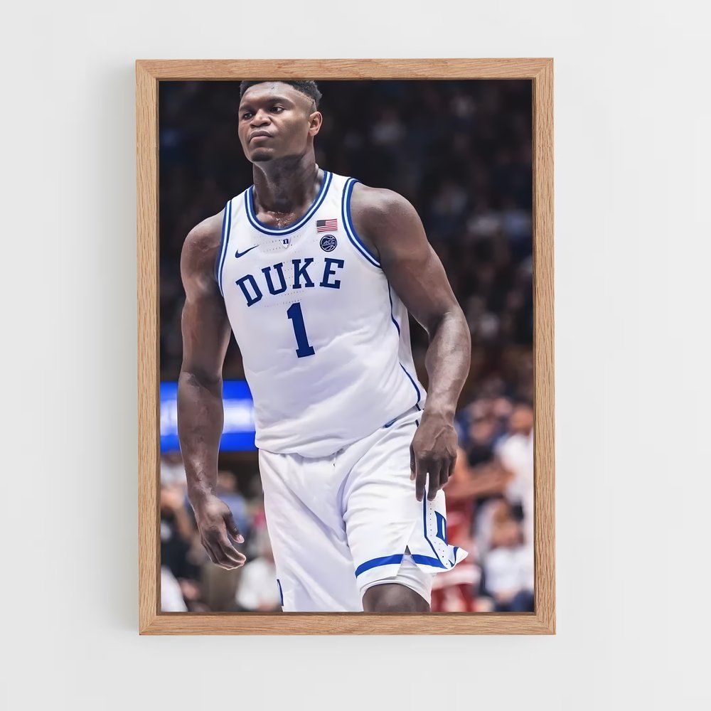 Poster Zion de williamson – affiche Basketball (vue 4)